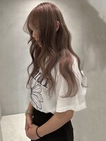 ペレ アネックス 大阪梅田茶屋町店(PELE ANNEX)&nbsp;くびれヘア/アプリコットオレンジ/夏のヘアアレンジ/梅田