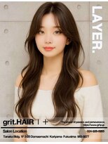 グリット ヘアープラス(grit.HAIR|+)&nbsp;【grit.】ナチュラルレイヤー