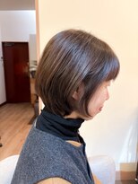 ユウヘアー 尾張旭店(U Hair)&nbsp;前下がりボブ