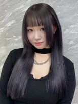 ラビス 池袋(Lovis)&nbsp;黒髪/オリーブグレー/小顔ヘア/ココアベージュ/サーフカール