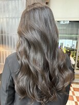 ノード(NODE) 栄大人女子グレージュ小顔補正ロング