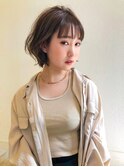 似合わせカットミディアム　ハッシュカット