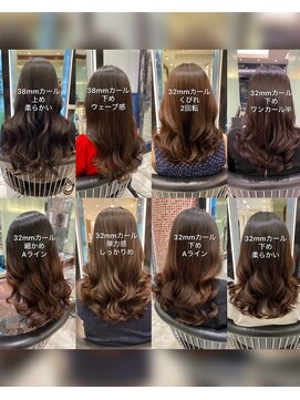 アピッシュ ギンザ(apish ginza) tomo髪質改善/コテ巻きパーマ/デジタルパーマ/前髪パーマ/銀座