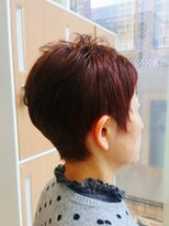 デイジー(Daisy)&nbsp;40代50代60代大人ショートベリーショートオレンジブラウン艶髪＊