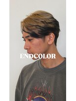 ヘアーズ マーブル(hairs MARBLE)&nbsp;ブロンドベージュ×ブラック・センターパート