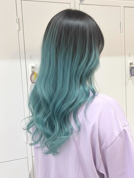 アビエブラン 若江岩田(abije blanc) ミントターコイズウェーブ【若江岩田駅】