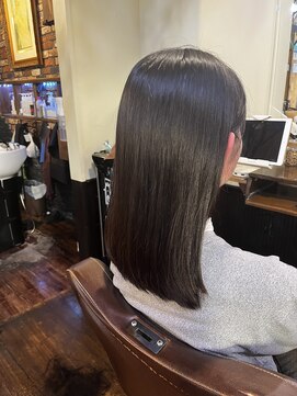 美容室 ブラウン(Brown) 髪質改善スタンダード　愛されボブ