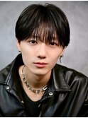 刈り上げセンターパート/波巻きツイストスパイラル/表参道