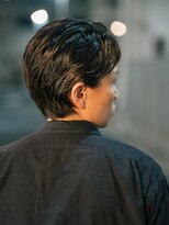 ペルズヘア(PELLS HAIR)&nbsp;フェザーショートフェザーパーマセンターパートニュアンスパーマ