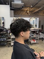 リラクオーレメンズ(LIRA CUORE men's) シャドウパーマ/メンズ縮毛矯正/毛流れセンターパート