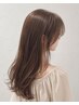 カット+髪質改善ケアカラー+Aujuaトリートメント¥18040→¥16500