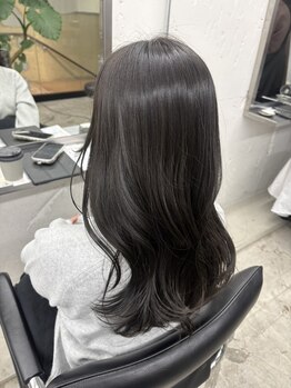 プレイ(PLAY)の写真/白髪をカバーしながら透明感◎ダメージレスで艶めく、大人女性のための上質カラー＊