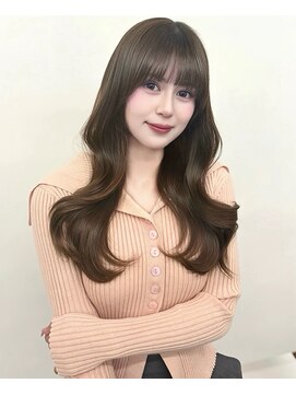 ミリ 奈良店(mm) レイヤーカット/韓国風/顔まわりレイヤー/髪質改善/近鉄奈良