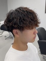 エルマーク 本山(L-MARK)&nbsp;波巻きツイスパ/サーフカール/メンズ/men's/フェザーパーマ/眉毛