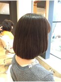 乾かすだけで毛先Cカールスタイル