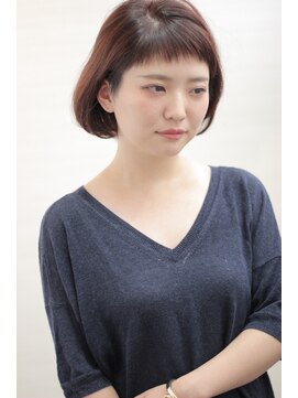 ヌーベルヴァーグ(Nouvelle Vague) 【Nouvelle Vague】サイド刈り上げベビーバングボブ♪