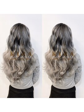 キラ(KIRA) 外国人風バレイヤージュカラー