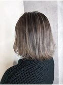 バレイヤージュベージュ