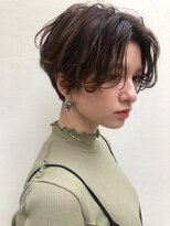 クロム(Chlom) 【Chlom立川】ハンサムショート+オリーブカラー★New Open