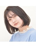 【Dulce】内巻きボブ×透明感カラー
