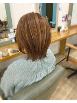 ソレイユプティ(Soleil petit) オレンジベージュのsummerスタイル