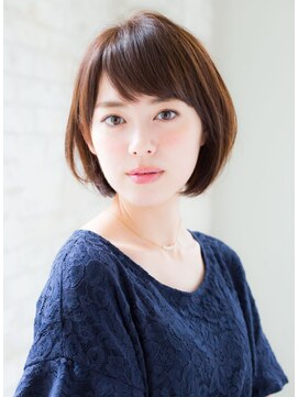 ジョエミバイアンアミ(joemi by Un ami) joemi新宿 大人かわいい ひし形ふんわりボブ 20代30代40代 花野