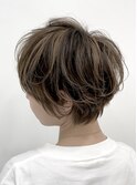 CIERA.毛先カール感覚マッシュ マッシュショート 30代