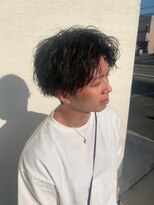 ブリランチン イワタ(Brilliantine Iwata)&nbsp;大人っぽい♪センターパートの緩めツイストスパイラル☆