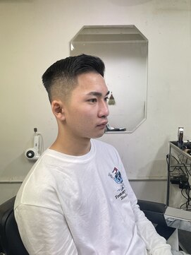 メリケンバーバーショップ フクオカ(MERICAN BARBERSHOP FUK) メンズサマーフェードバーバースタイル