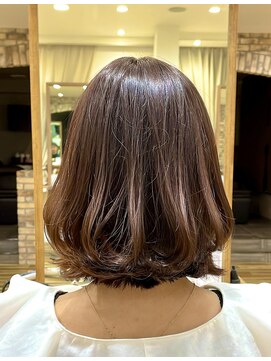 シエル エマージュ 松戸(CIEL Emerge) 【くびれヘア×ベージュカラー】