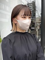 ヘアー アイス ルーチェ(HAIR ICI LUCE)&nbsp;インナーカラー　イヤリングカラー　/中西