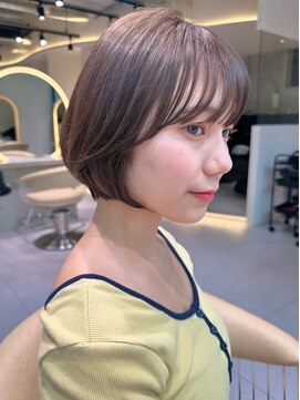 ロンドブルーム 天神大名店(Lond Bloom) 10代20代30代ショートボブ髪質改善丸みショート似合わせカット