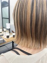 ナンバー アリア 三軒茶屋(N° aria)&nbsp;《三軒茶屋 N°aria》ベージュアッシュブラックアンブレラカラー