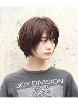 アンドレイ 表参道(andrey)&nbsp;[ANDREY]グレーベージュ/レイヤーロング/前髪パーマ黒髪カタログ