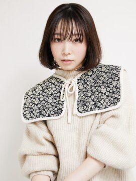 オンク 新宿(onk) 黒髪/グレーベージュ/レイヤーロング/前髪パーマ[新宿駅]