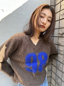 ラグゼ(Luxe) ミディアムレイヤースタイル【Luxe鹿田優太】