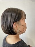 インナーカラー#外ハネウルフ#ケアブリーチ#ダブルカラー