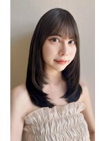 モアナ バイ ラナ 甚目寺店(MoanA BY LANA)&nbsp;韓国風/透明感カラー/オリーブベージュ/前髪/小顔カット