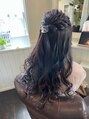 ヘアメイクアンドスパ エステ カエル(Hair make&SPA Kaeru)&nbsp;結婚式お呼ばれ☆ヘアセット♪