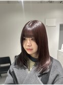◎ラベンダーブラウン/レイヤーカット