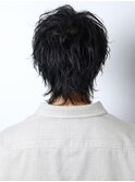 シャドーパーマショートウルフ