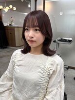 ボタン ハカタ(VOTAN hakata)&nbsp;【votan坂本早苗】ラベンダーピンク/暗めカラー/韓国風/前髪