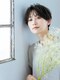 カーム(calm)の写真/360度綺麗なシルエットで小顔魅せ◎理想のショートヘアをお探しの方は、是非一度≪calm≫へご来店を♪