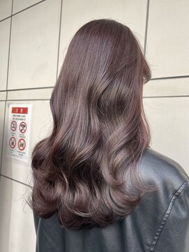 ティエラ 原宿 表参道(Tierra) 【桑原圭太】黒髪からワンカラーで作るピンクブラウン