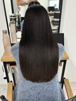 ウル 岡山駅店(ULu.)&nbsp;髪質改善トリートメントブリーチ無し縮毛矯正20代30代前髪長め