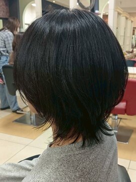 ヘアークリアー 春日部 大人可愛い20代30代40代 くびれレイヤースタイル