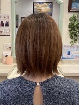 頭皮と髪に優しいオーガニックトリートメントを使用!お悩みに合わせたご提案で髪の芯からしなやか美髪に♪