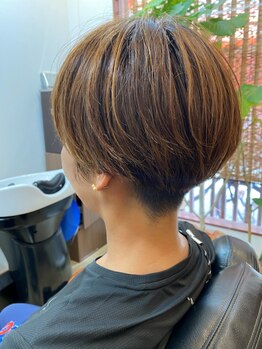 あさひの写真/くせ毛.硬毛.生え癖で悩まれている方にはお手入れ時間から解放されるニューヨーク式ドライカットがおすすめ