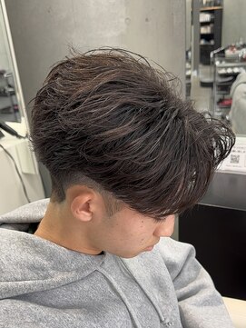 エデアンホンテン メンズサロン(EDEAN 本店 （旧：EDEAN 上通）) 熊本メンズサロン　フェザーパーマ　フェザーショート