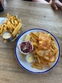 ハローバーバースタジオ(hello barber studio) Fish&Chipsが大好物。いつかお店やります